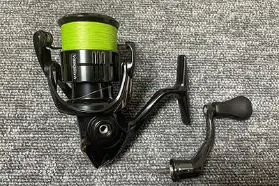 19ヴァンキッシュにシングルハンドルを取り付けてみた!使用感はいかに? 6 バンキッシュのハンドルを外す