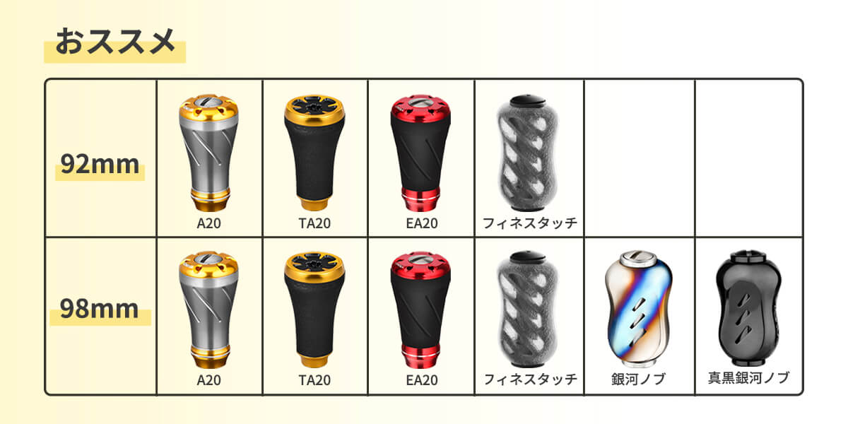 ゴメクサス　ハンドル MDY