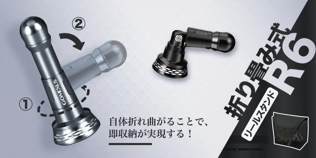 ゴメクサス　リールスタンド　R6