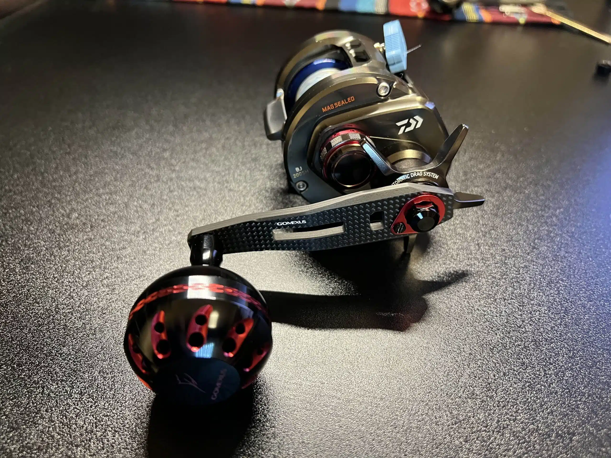 ソルティガ BJ 200SHのハンドルカスタム!コスパ最強シングルハンドル 4 ゴメクサスシングルハンドルLC-Aの使用感