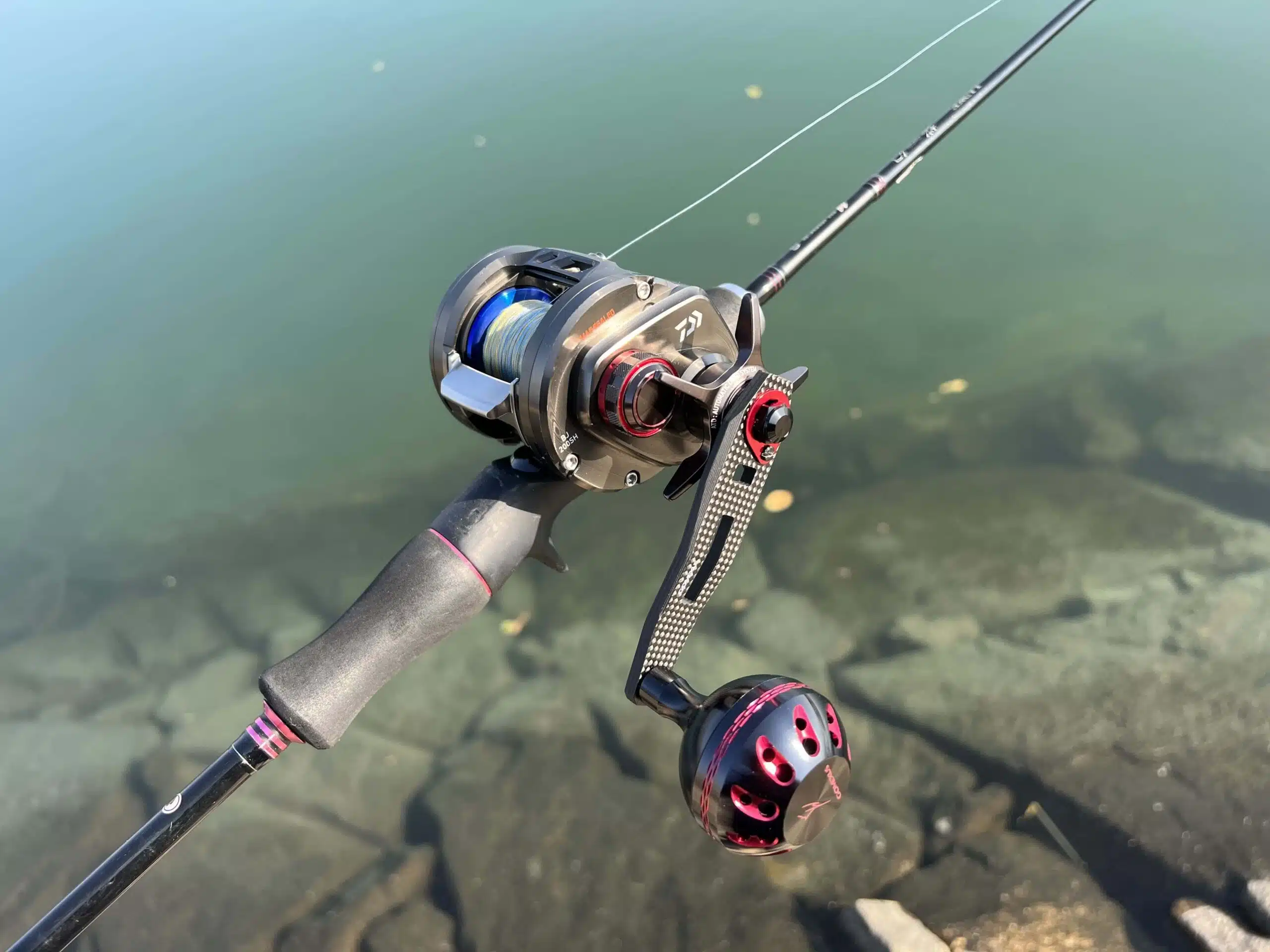 ソルティガ BJ 200SHのハンドルカスタム!コスパ最強シングルハンドル 5 ゴメクサスシングルハンドルLC-Aの実釣図