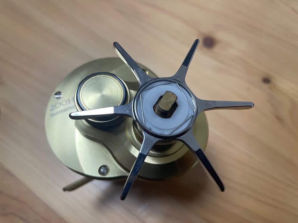 カルカッタコンクエストにゴメクサスのスタードラグを取り付け