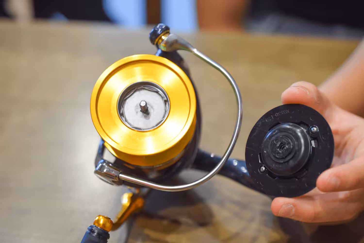 ゴメクサス スピニングリール メンテナンス