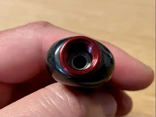 20ヴァンフォードにゴメクサスのチタンノブを装着してみた! 10 T22-BKにベアリングを入れる