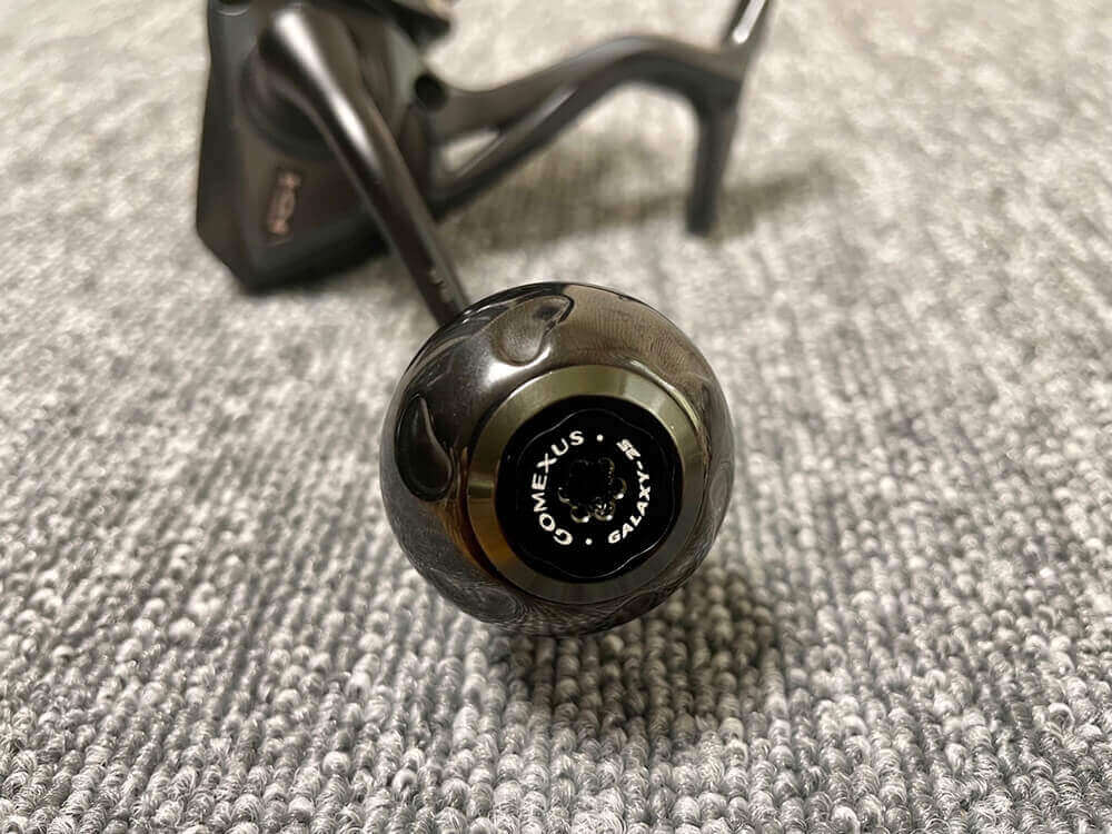 エクスセンスCI4+にノブ交換完了