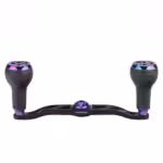 CH-A27-SP　紫外線で色が変わる　超々ジュラルミン製ハンドル　TPE製ノブ　120mm　船釣り パワーゲーム釣り - 画像 (3)