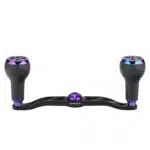 CH-A27-SP　紫外線で色が変わる　超々ジュラルミン製ハンドル　TPE製ノブ　120mm　船釣り パワーゲーム釣り - 画像 (3)