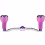 CH-A27-SP　紫外線で色が変わる　超々ジュラルミン製ハンドル　TPE製ノブ　120mm　船釣り パワーゲーム釣り