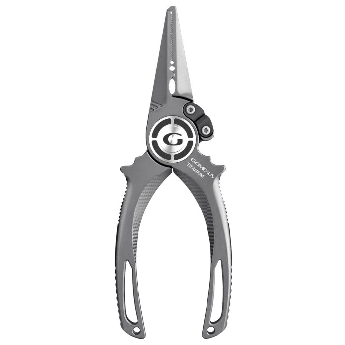 PLIER-X　全チタン製　プライヤー　ラインカッター リングオープナー搭載 - 画像 (1)