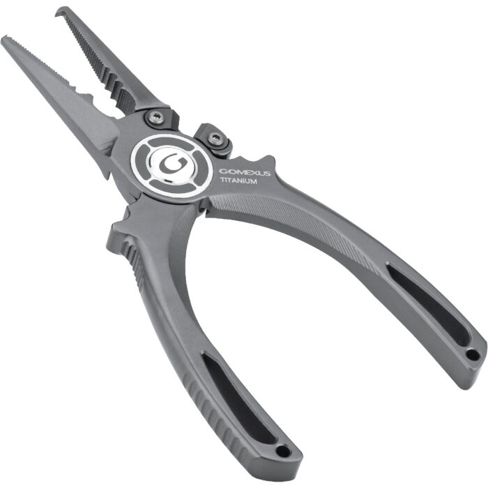 PLIER-X　全チタン製　プライヤー　ラインカッター リングオープナー搭載 - 画像 (2)