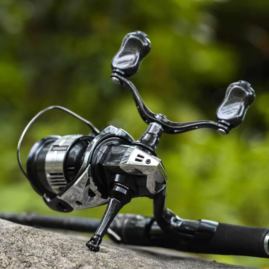 R4 鍛造カーボン製リールスタンド新製品