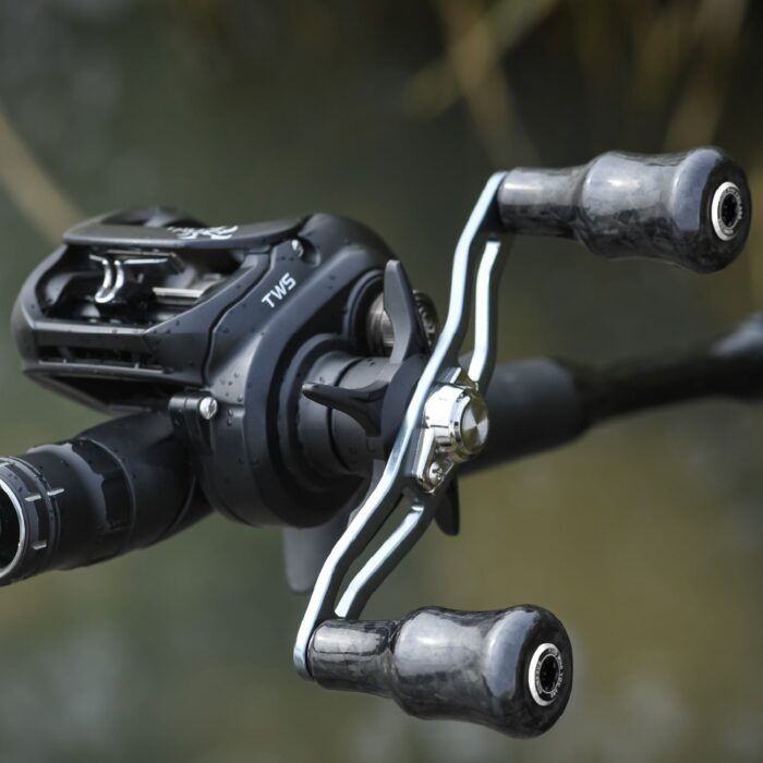 F24　鍛造カーボン製ハンドルノブ　TypeA/TypeS　バス釣り　24mm - 画像 (12)