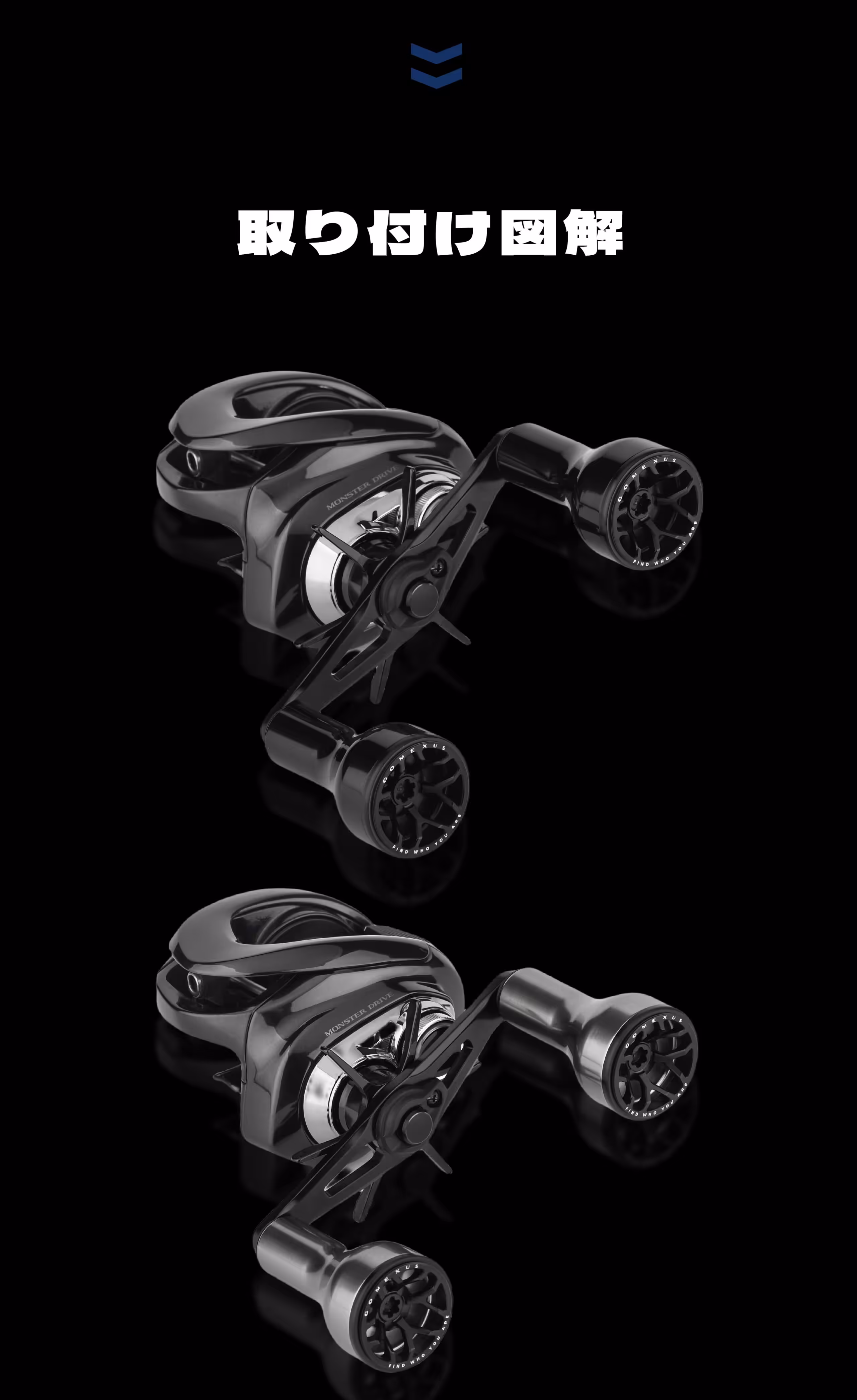 6色展開!SU24L/SU30L ロングパワーノブ TypeA/TypeS 24/30mm 2025新製品 9 異なる色のバリエーション