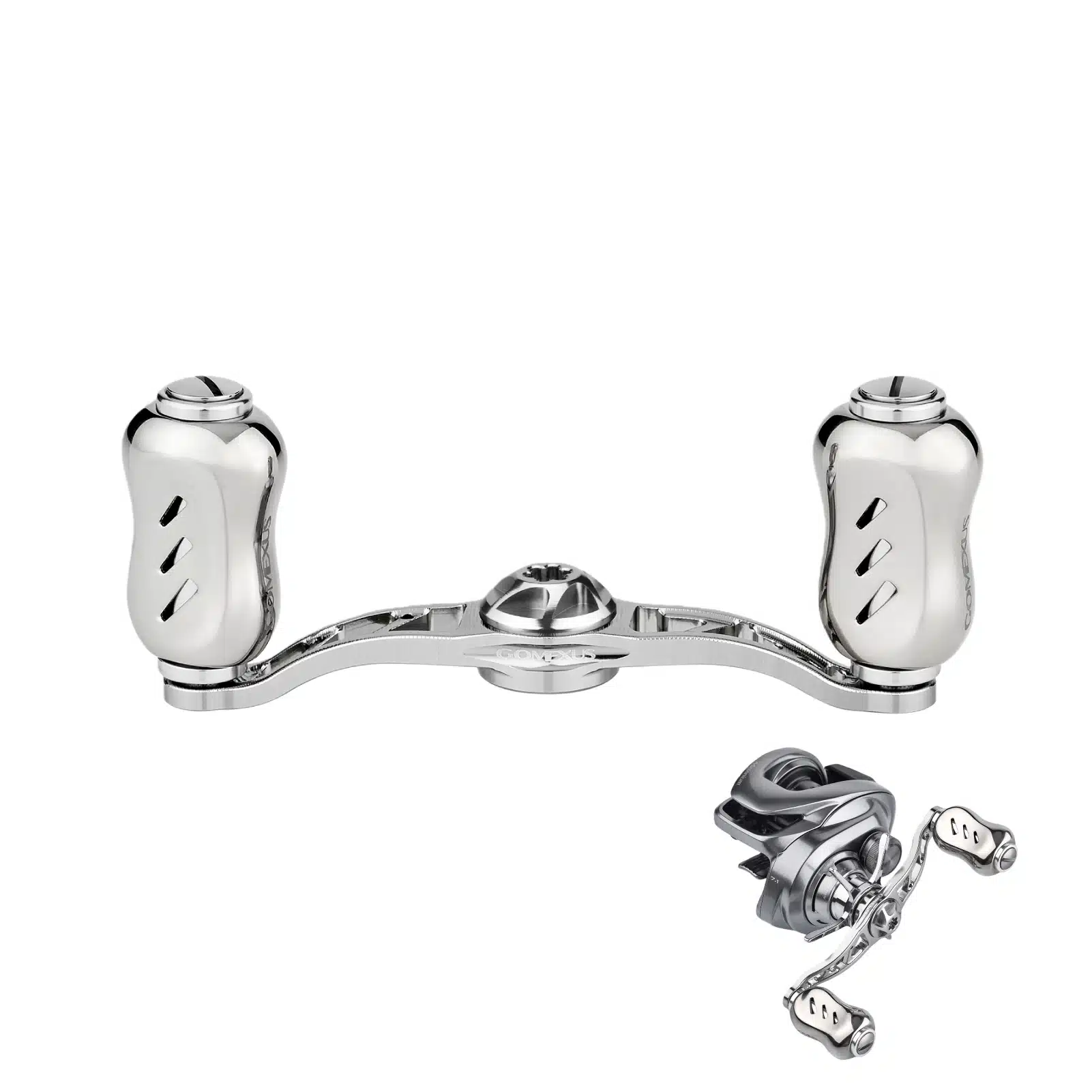 ゴメクサス | CH-T22 ベイトリールハンドル 90mm チタンノブ | バス