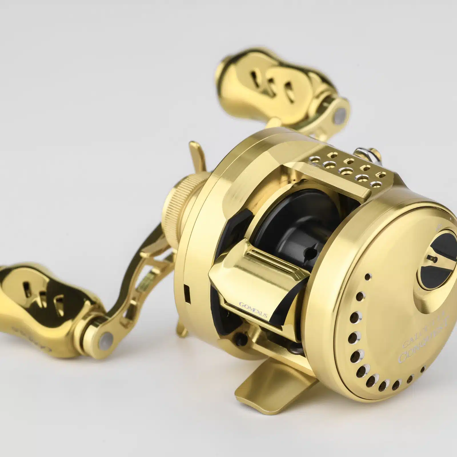 Z1A-CQ アルミ製 ベイトリールクラッチ ドラグ調整プレート 21 22カルカッタコンクエスト/23カルカッタコンクエスト BFSシリーズ用 左巻き 7 CQ 06