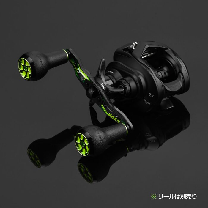 ゴメクサス FH-A27 リールハンドル 迷彩柄  カーボン製ハンドル 95mm - 画像 (3)