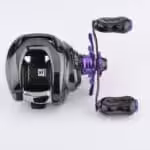 OZ100　超々ジュラルミン製スプール　24スティーズSV TW専用　可変ブレーキプレート　8LB 45m　1PE 100m - 画像 (4)