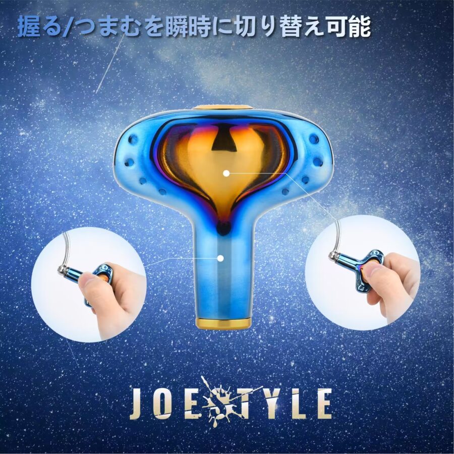 超々ジュラルミン製ハンドルチタンノブ50mm