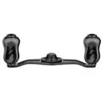 TH90 ベイトリール対応 チタン製ダブルハンドル タトゥーラ スティーズ アルファス  80mm  90mm ハンドルノブ付き - 画像 (8)