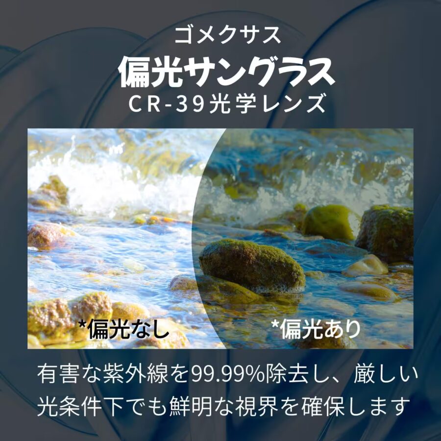j15-fishing-sunglasses 偏光サングラス 釣り【CR39レンズ】