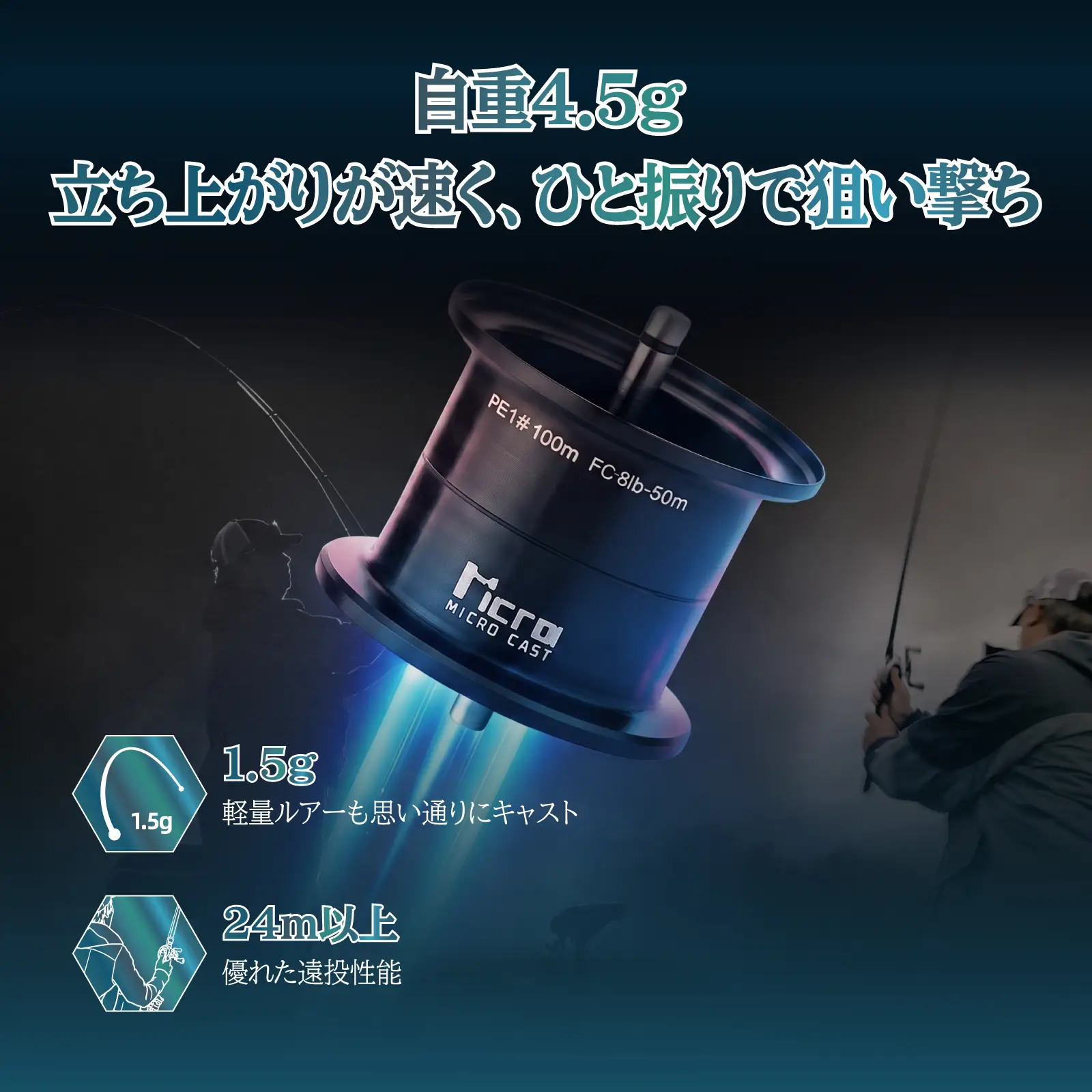22アルデバランBFS スプール OD-BFS (単体3.5g・FTB対応) | ゴメクサス