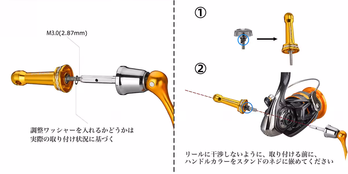 ゴメクサス　リールスタンド　R3