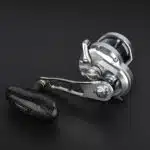 F85/LM95+F85 鍛造カーボン製ハンドルノブ 85mm アルミ製ハンドルノブ  TypeB オフショアジギング 深場ディープタイラバ - 画像 (4)