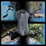 CraftFin ライトゲームハンドルノブ TypeA/TypeS CF/ナイロン複合材料 18mm 水戸口弘樹氏の全面監修 アジング エリアトラウト向け - 画像 (7)
