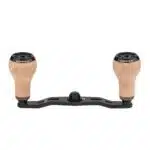 FH-C27 105mm- カーボン製ベイトリールハンドル 　27mmコルク製ノブ付き