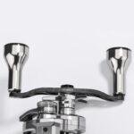 CH-SU30L 120mm  超々ジュラルミン製ベイトリールハンドル ロングパワーノブ付き  オフショア ライトジギング タイラバ - 画像 (5)