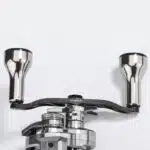 CH-SU30L 120mm  超々ジュラルミン製ベイトリールハンドル ロングパワーノブ付き  オフショア ライトジギング タイラバ - 画像 (5)