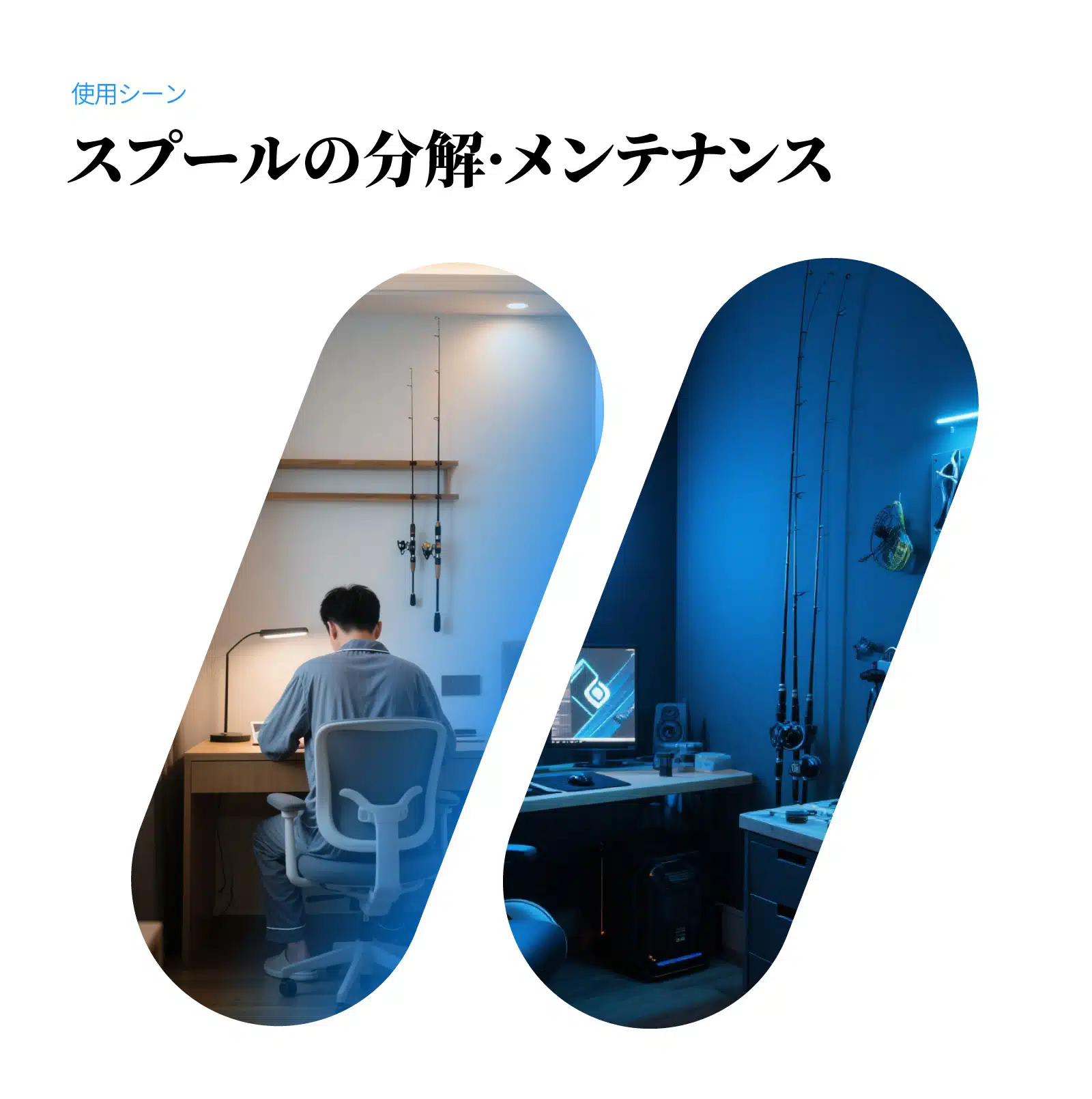 リールメンテナンス工具　ベイトリールスプールリムーバー