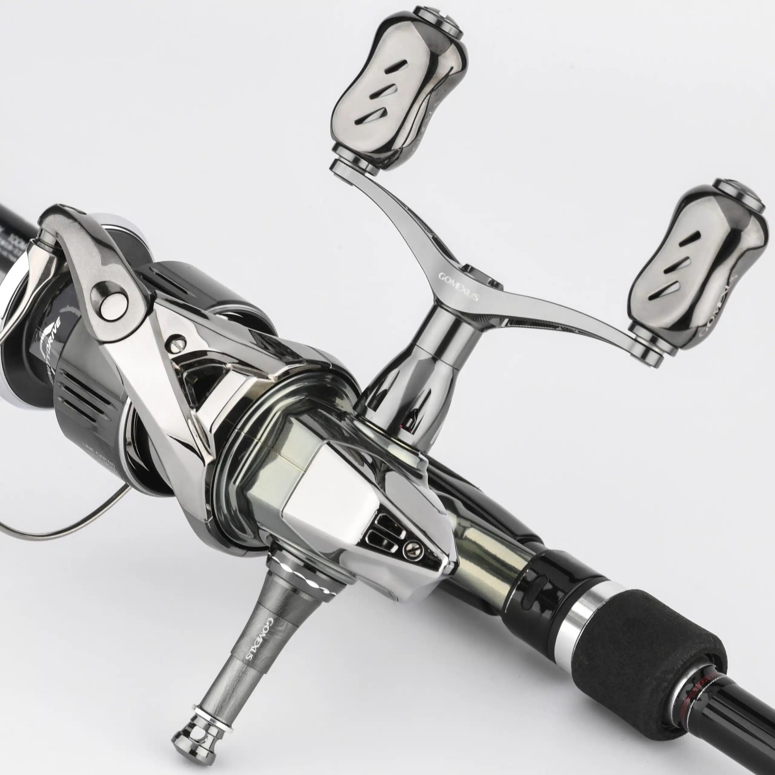 リールスタンド R-EVO 42mm/47.5mm 折り畳み可能 彫刻バージョン フック掛け ステラ向け 8 裁切3 scaled