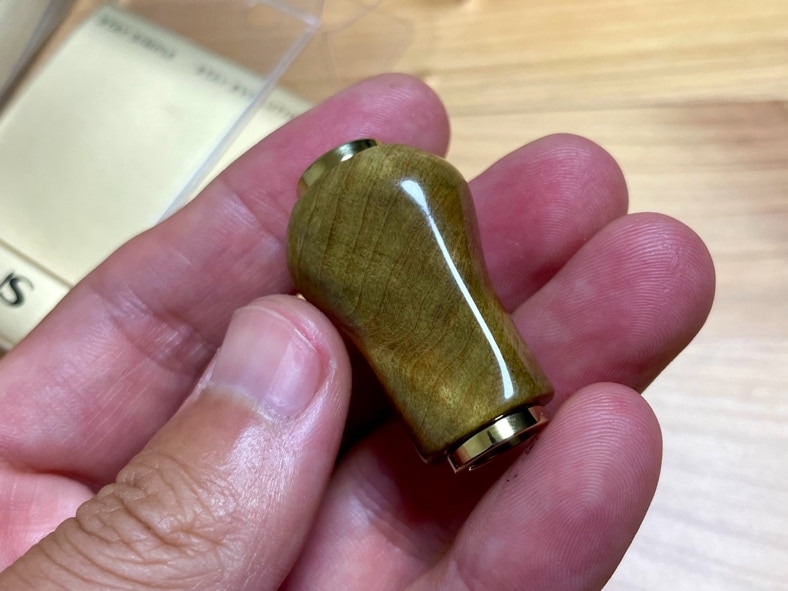 ウッドノブ　渓流釣り　タックル