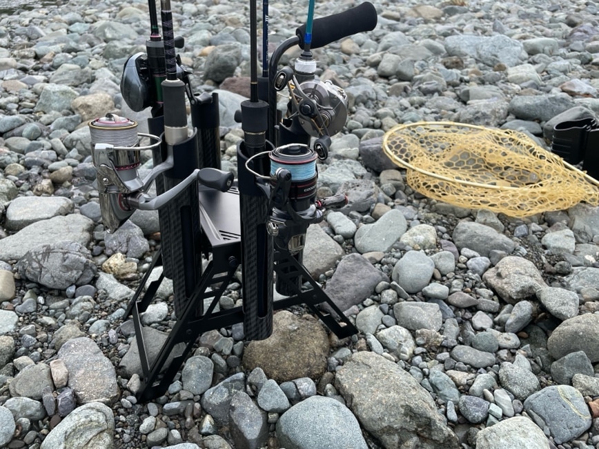 ロッドスタンド　エリアトラウト
