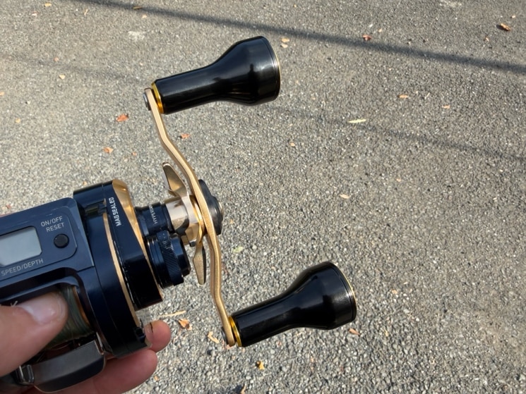 ハンドルノブ 選び方,ポイント,シーバス,タイラバ