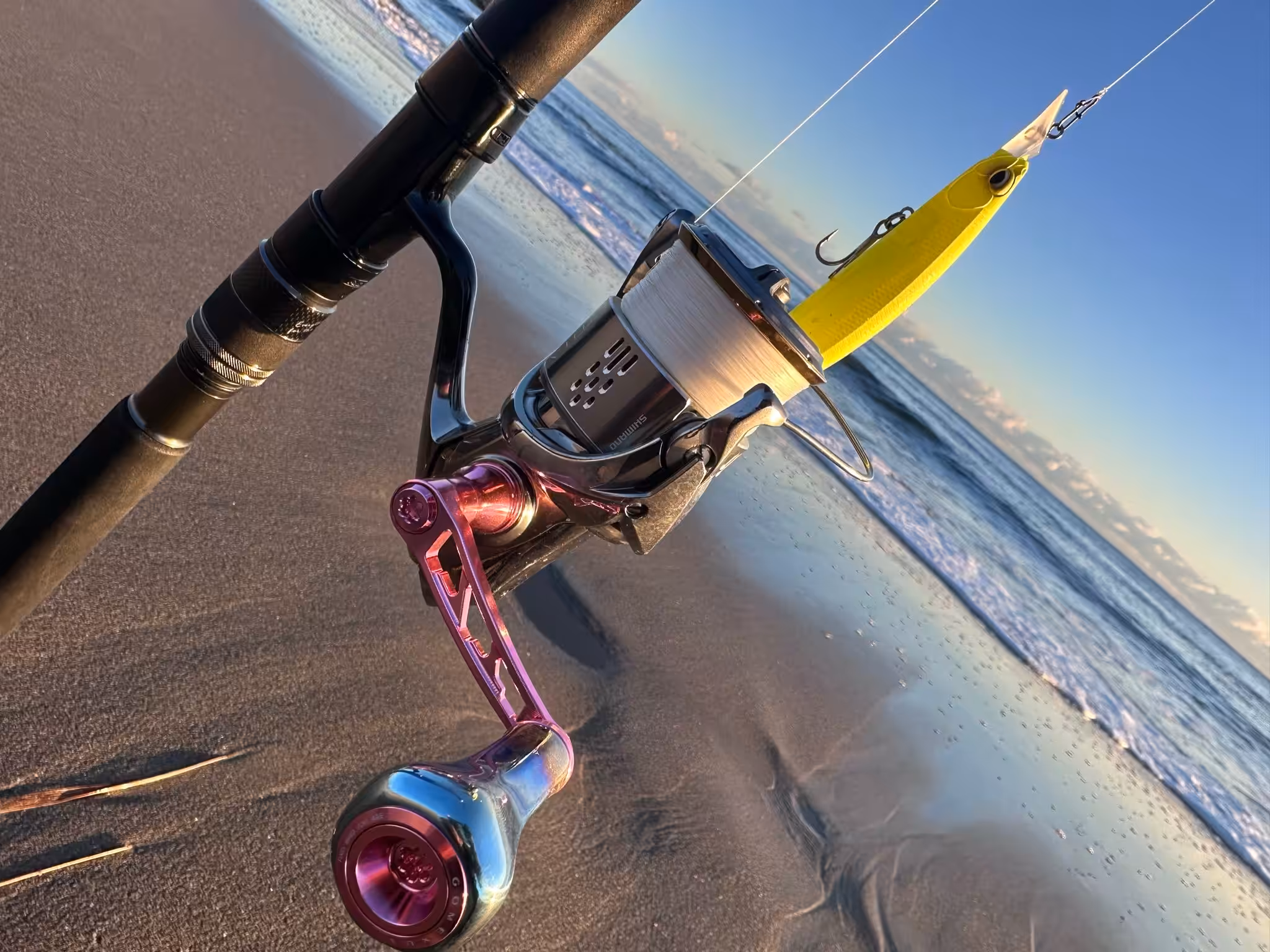 ゴメクサス スピニングリール シングルハンドル サーフフィッシング