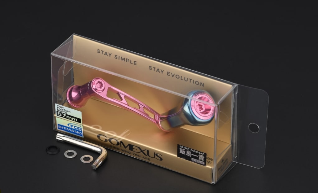 57mm CJ-T28 超薄チタン合金ノブ 高感度設計 サーフフィッシング対応